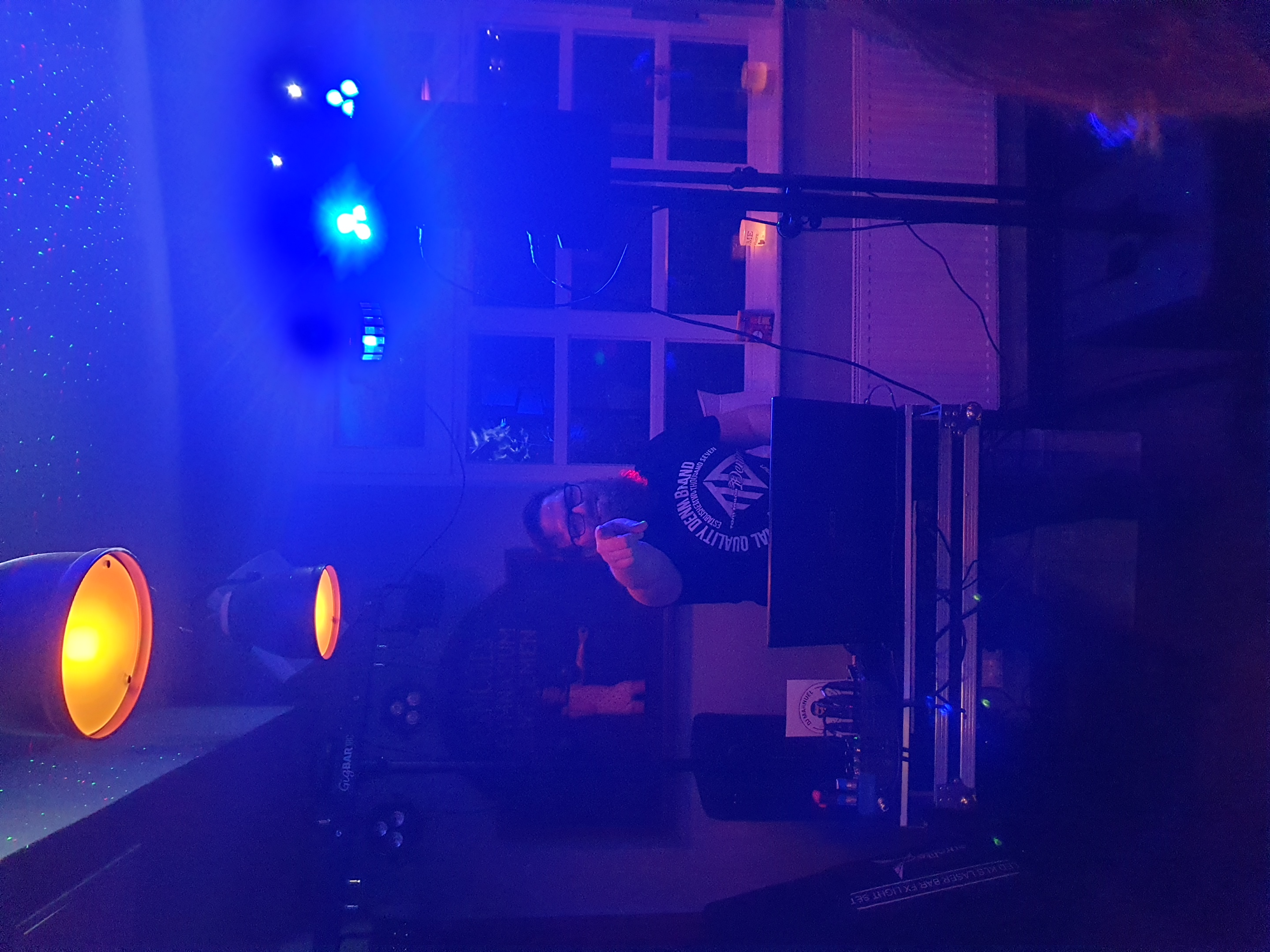 DJ Marnuel bei der Arbeit